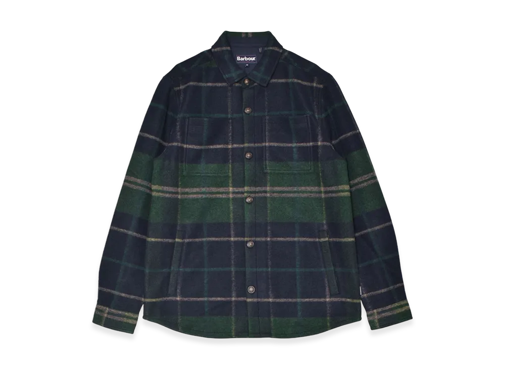 Barbour Chapter Check Overshirt "Green Loch Tartan"