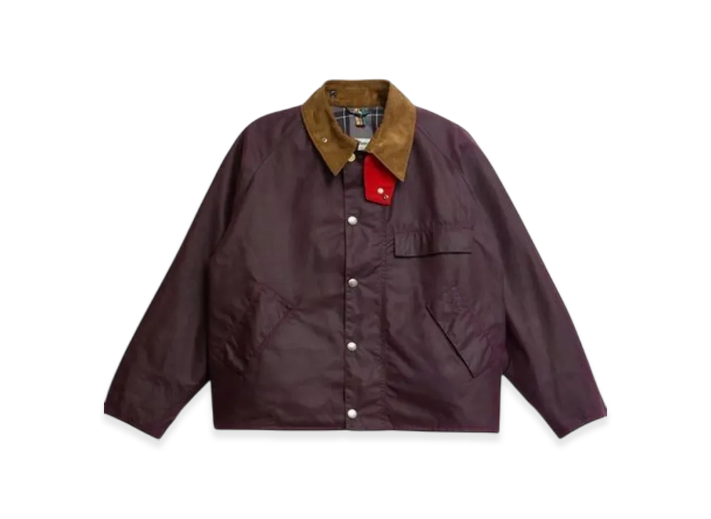 Barbour x Paul Smith Transport Work Jacket "Purple"