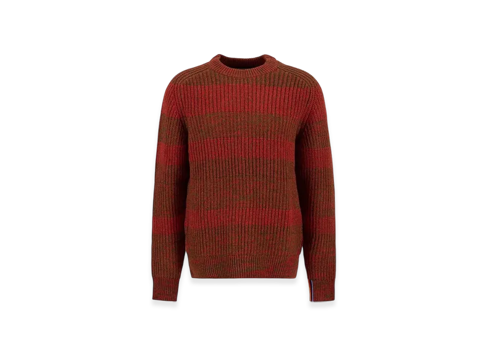 Barbour x Paul Smith Saddle Crew Neck Knit "Red"