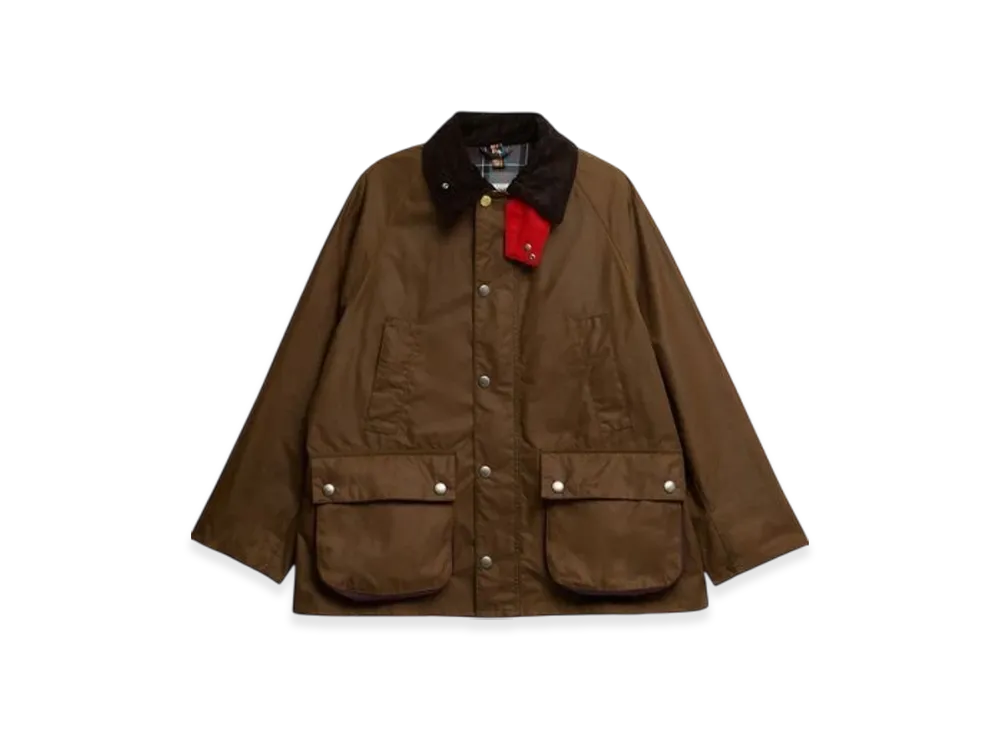 Barbour x Paul Smith Bedale Wax Jacket Oversized Fit "Beige"