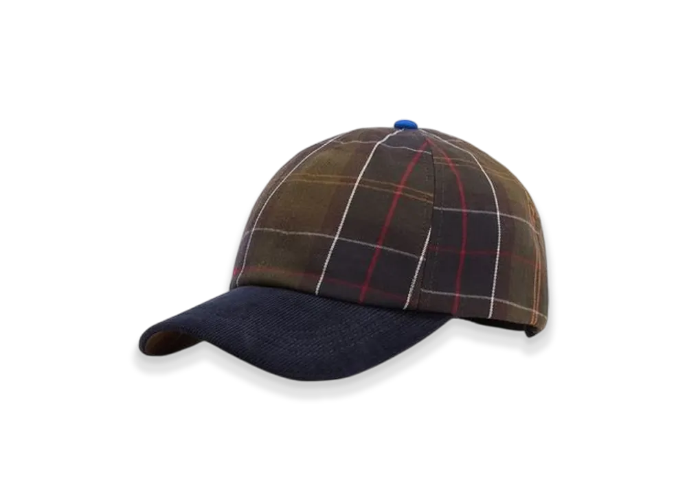 Barbour x Paul Smith 6-Panel Check Cap 