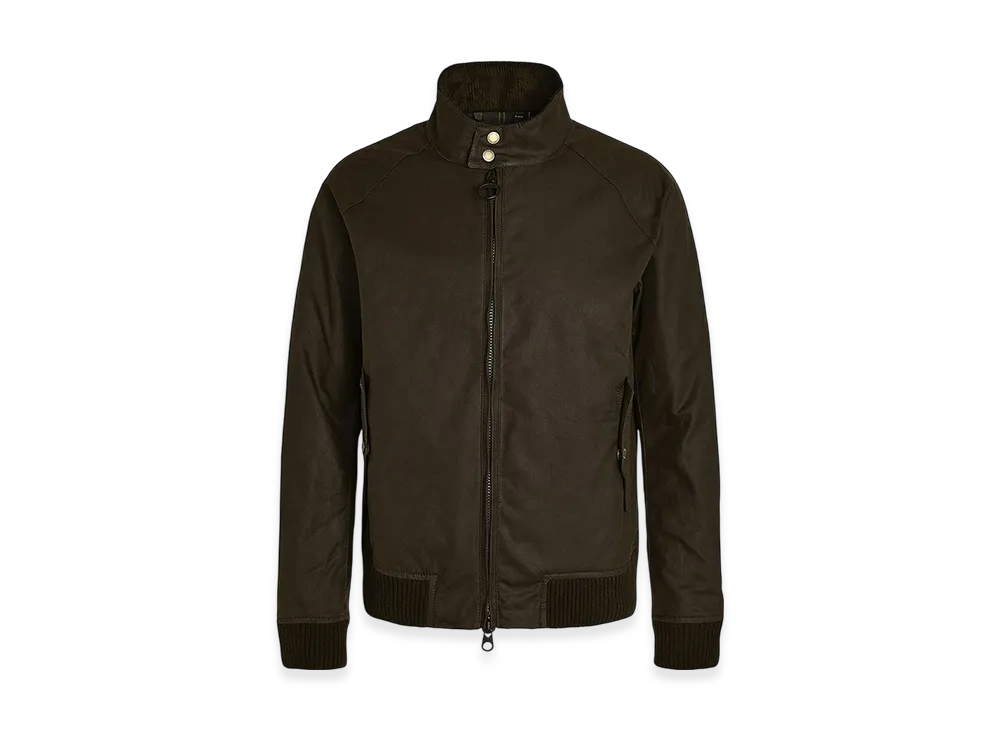 Barbour x BARACUTA Porton Wax Jacket "Olive"