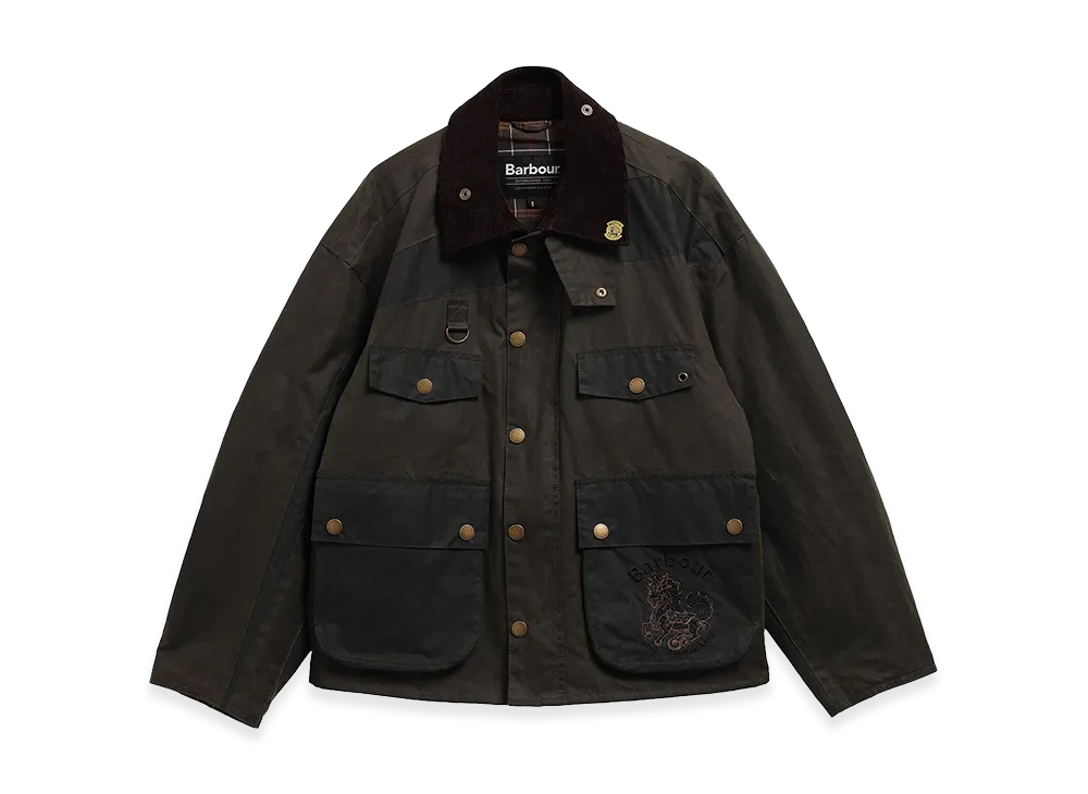 Barbour x Feng Chen Wang Porter Waxed Jacket "Archive Olive"