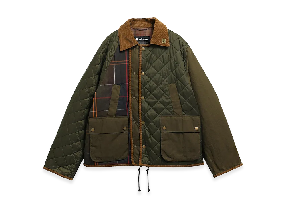 Barbour x Feng Chen Wang Fendale Quilted Jacket "Olive"