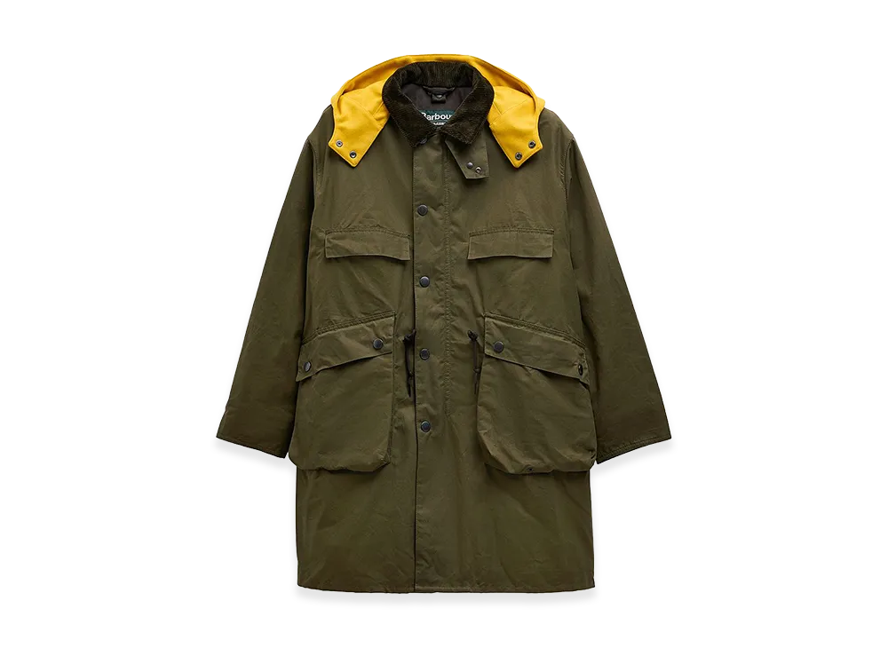 Barbour x KAPTAIN SUNSHINE Bedale Field Coat "Khaki"