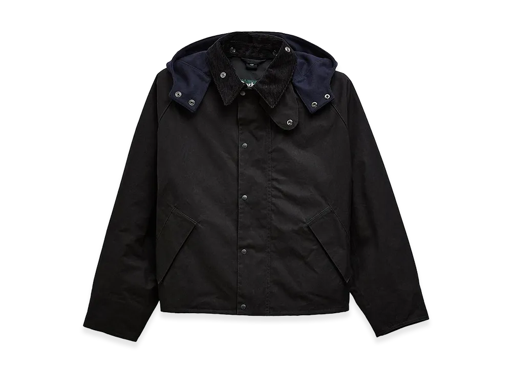 Barbour x KAPTAIN SUNSHINE Short Cruiser Jacket "Black"