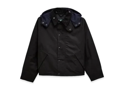 Barbour x KAPTAIN SUNSHINE Short Cruiser Jacket "Black"
