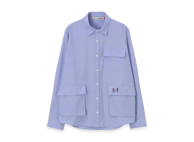 Barbour x Paul Smith Lure Casual Shirt "Sax Blue"