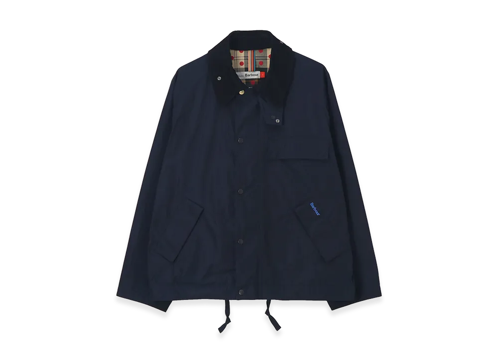 Barbour x Paul Smith Women's Transport Polyester Jacket "Navy"