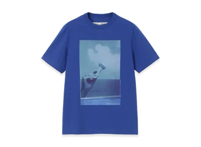 Barbour x Paul Smith Women's Scoop T-Shirt "Blue"