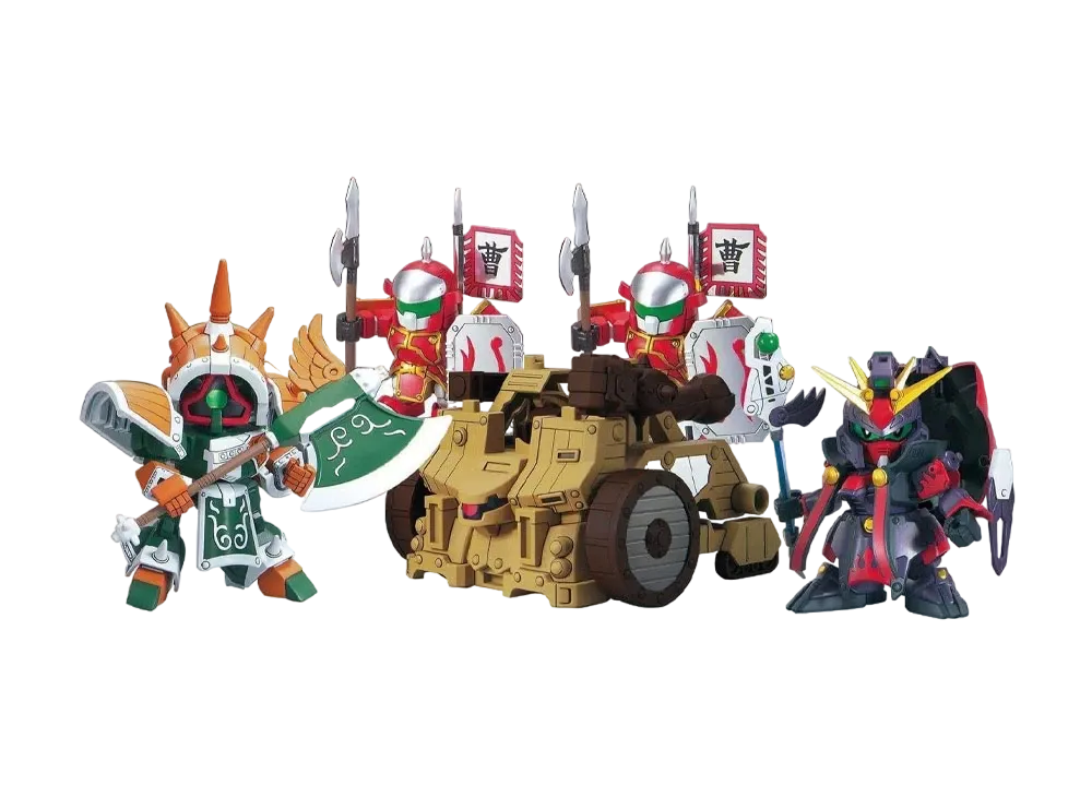 BB Warrior No.410 DianWei Asshimar JiaXu Ashtaron Siege Weapon & Six Combining Weapons Set A