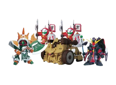BB Warrior No.410 DianWei Asshimar JiaXu Ashtaron Siege Weapon & Six Combining Weapons Set A