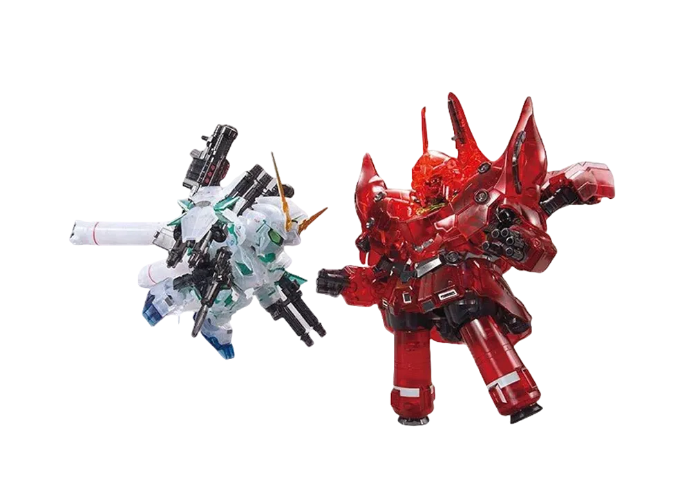 BB Warrior Full Armor Unicorn Gundam & Neo Zeong The Gundam Base Limited