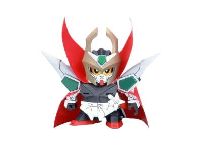 BB Warrior No.187 Kensei Gundam Kirahagane Gokusai Ver.