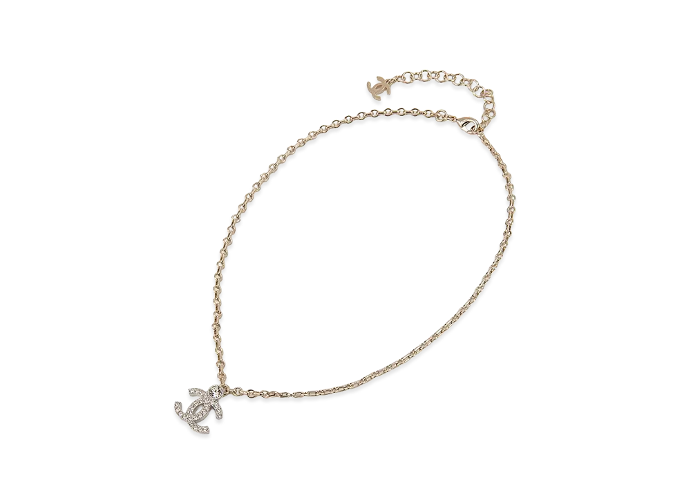 CHANEL Necklace "Gold/Silver/Rhinestone"