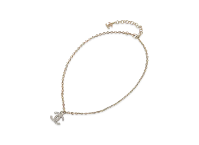 CHANEL Necklace "Gold/Silver/Rhinestone"