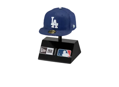 BANDAI NEW ERA 59FIFTY MLB On-Field Cap Miniature Figure Collection Los Angeles Dodgers