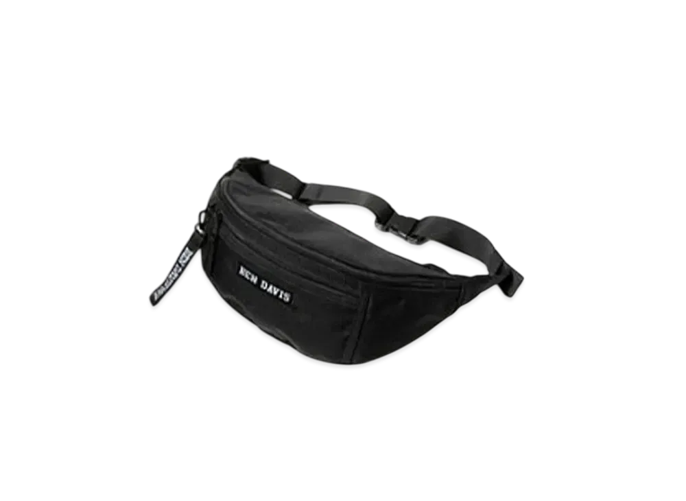 BEN DAVIS Waist Pouch Women'S Men'S Crossbody Cool Uepo "Black"