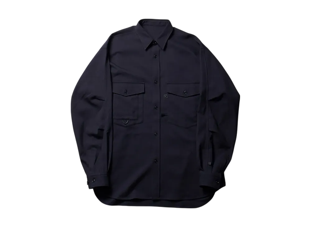 DAIWA PIER39 Tech Flannel Cpo Shirts "Charcoal"