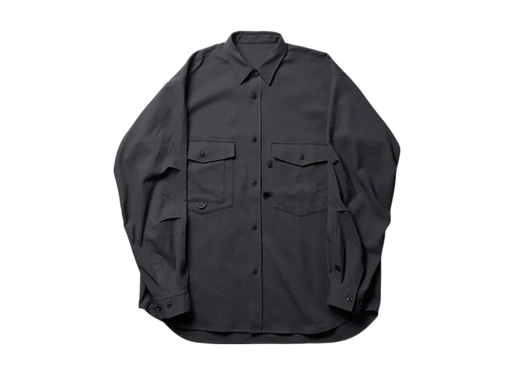 DAIWA PIER39 Tech Flannel Cpo Shirts "Navy"