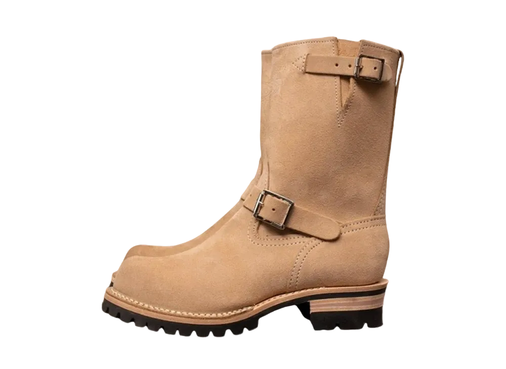 WESCO Boss "Natural" Burlap Explorer Rough Out Vibram #100 9 Height Bubble Toe BE7709100 E