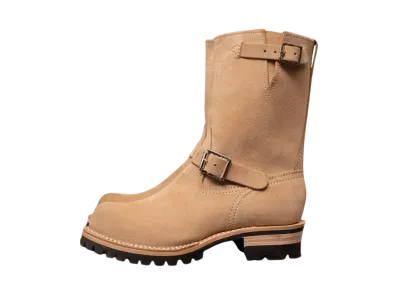 WESCO Boss "Natural" Burlap Explorer Rough Out Vibram #100 9 Height Bubble Toe BE7709100 E