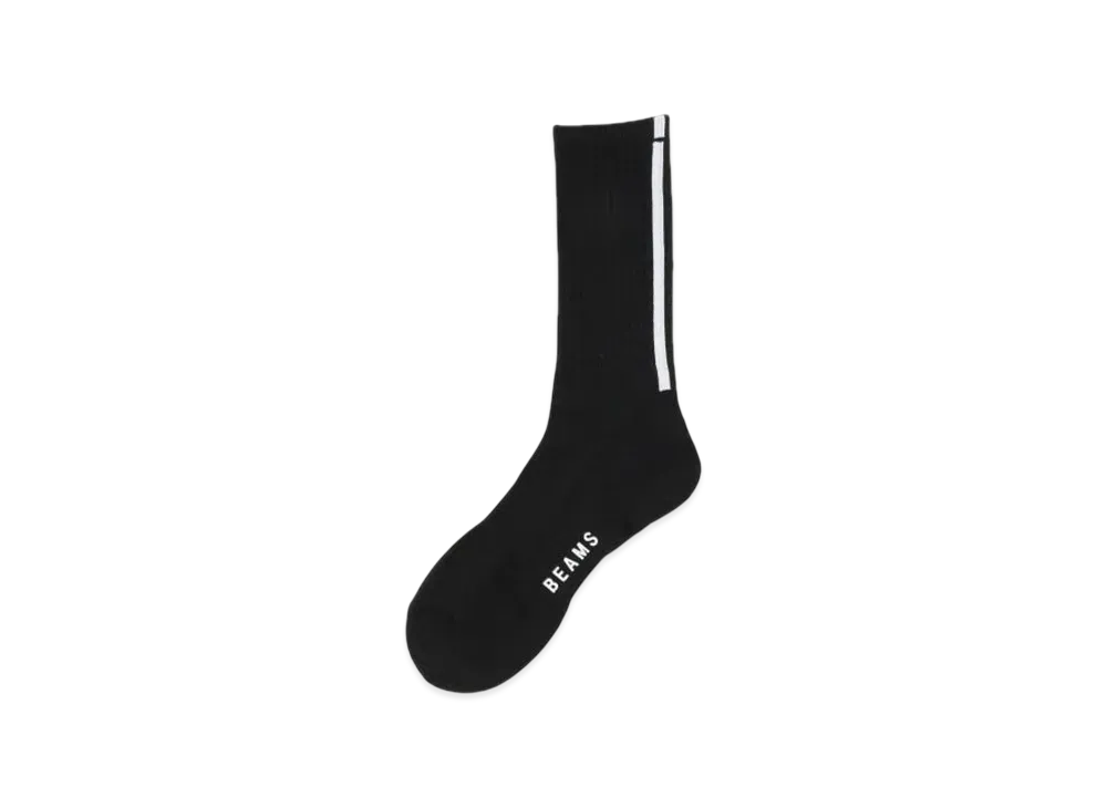 BEAMS Backline Socks "Black"