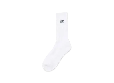 BEAMS Logo Socks "White"