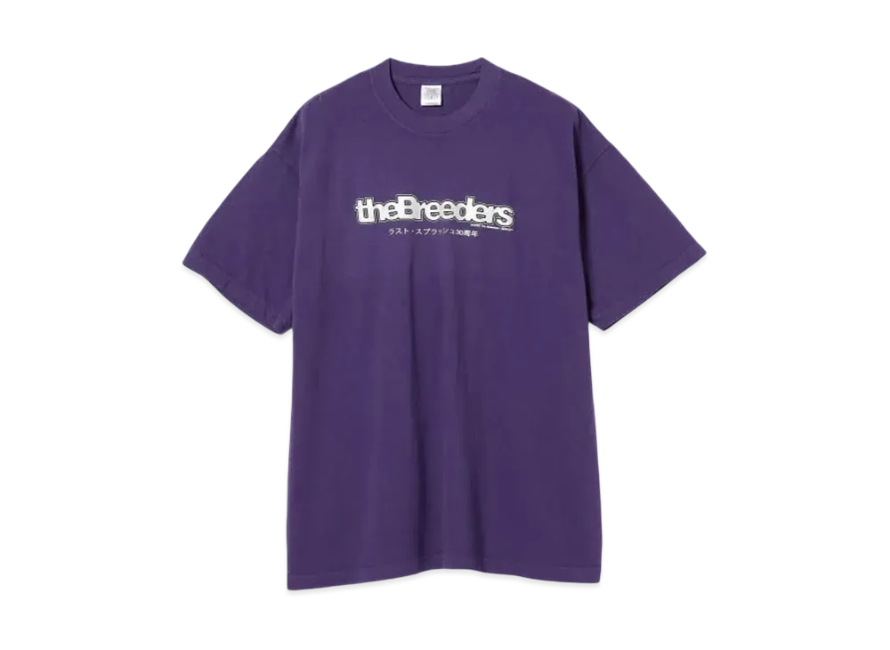 BEAMS x Jerks(TM) x The Breeders Last Splash 30 Years Tee "Purple"