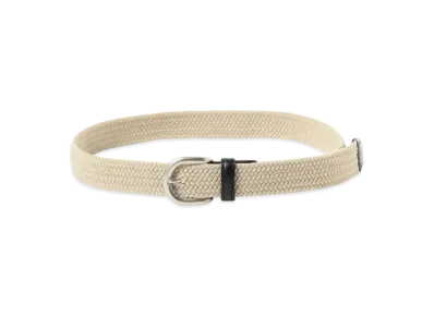 BEAMS Elastic Mesh Belt "Beige"