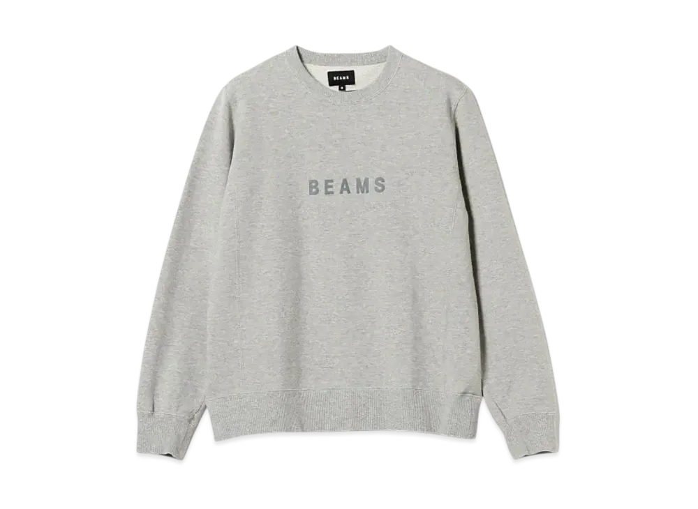BEAMS Crew Neck Sweatshirt "TopGray"