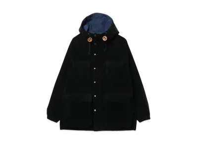 BEAMS Corduroy Mountain Parka "Black"