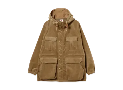 BEAMS Corduroy Mountain Parka "Beige"