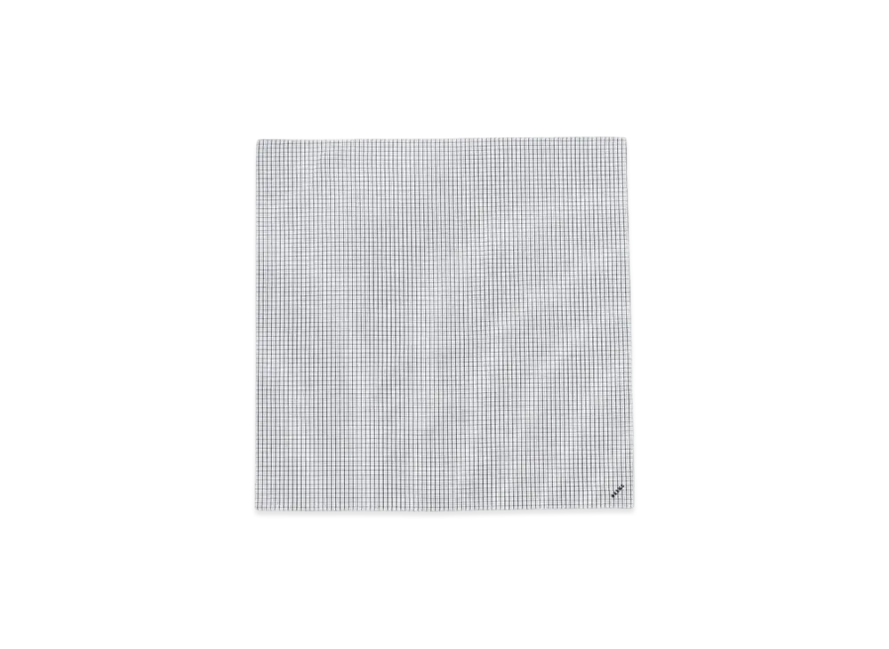 BEAMS Poplin Handkerchief "White"