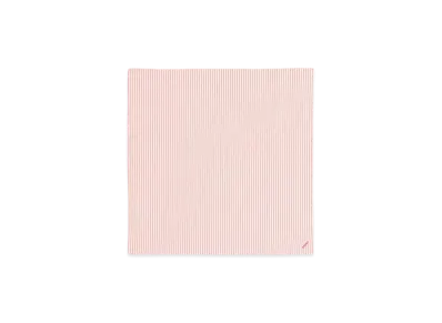 BEAMS Tetoron Cotton Striped Handkerchief "Red"