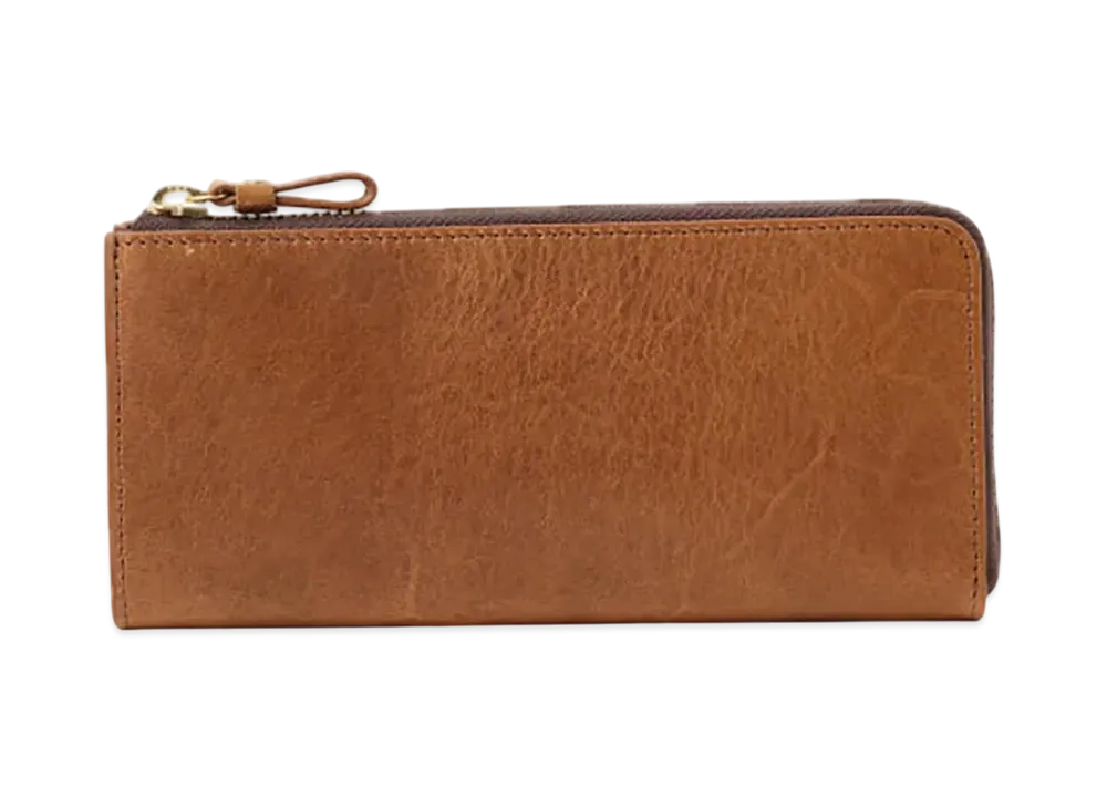 BEAMS Long Zip Wallet "Brown"