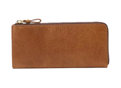 BEAMS Long Zip Wallet "Brown"