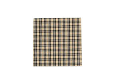 BEAMS Tartan Check Handkerchief "Sand"