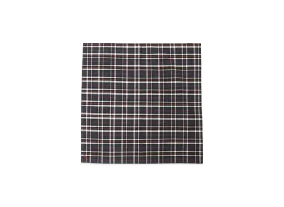 BEAMS Tartan Check Handkerchief "Navy"