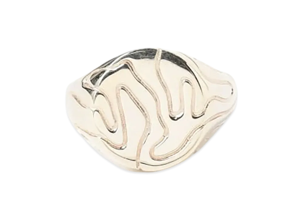 BEAMS FUTURE ARCHIVE x Octi Globe Stacking Ring "Silver"