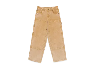 BEAMS FUTURE ARCHIVE Boro Double Knee Work Pant "Beige"