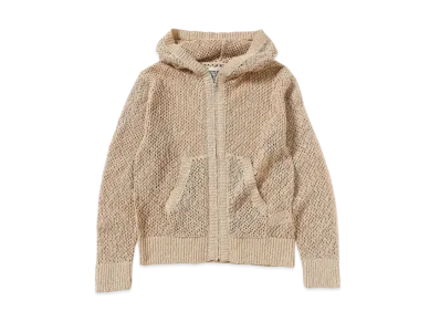 BEAMS FUTURE ARCHIVE Net Mesh Parka "Beige"