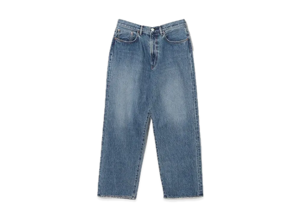 BEAMS Selvage Wide Denim Used "Indigo"