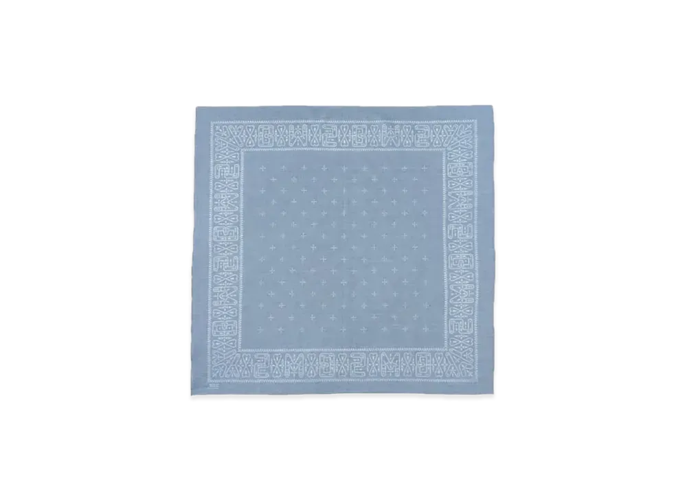 BEAMS Bandanna "LightIndigo"