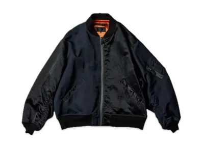 BEAMS Crazy MA-1 "Black"