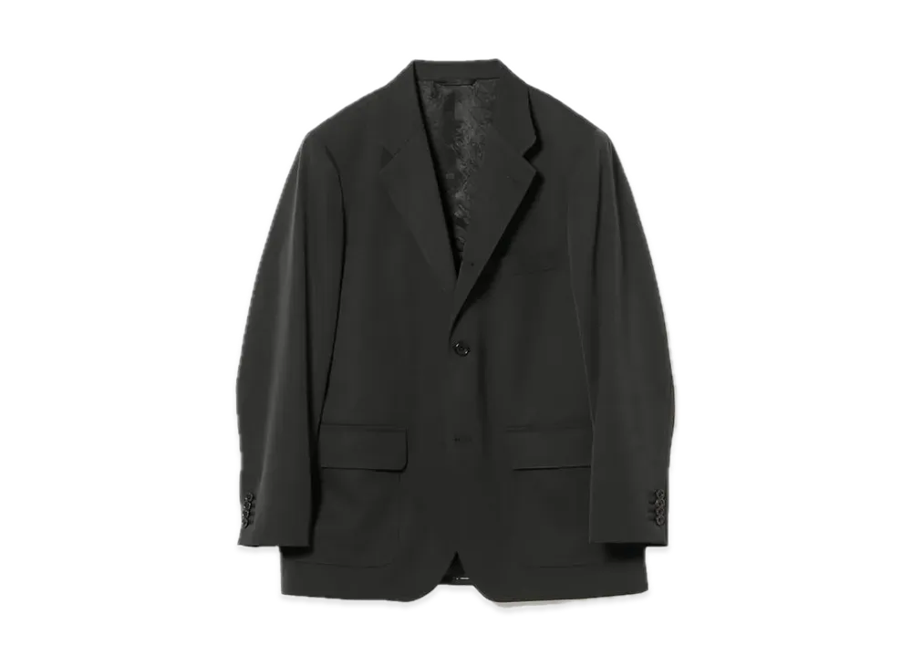BEAMS Wool Gabardine Easy Jacket "Sumikuro"