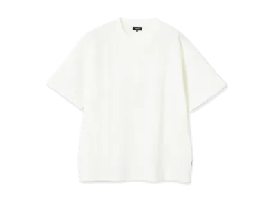BEAMS Stretch Waffle Tee "White"