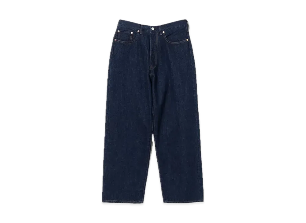 BEAMS Selvage Wide Denim One Wash "Indigo"