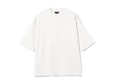 BEAMS Loose Mercerized T-Shirt "Oyster"