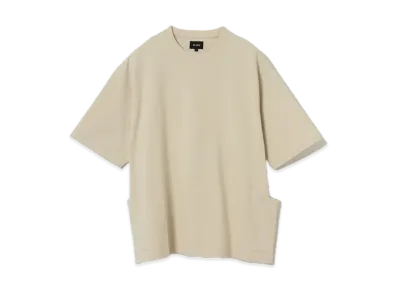 BEAMS Side Pocket Loose T-Shirt "Natural"